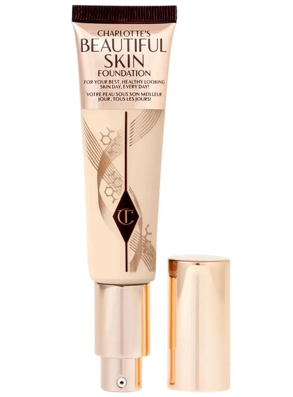 Charlotte Tilbury Beautiful Skin Medium Coverage Liquid Foundation #1 Neutral